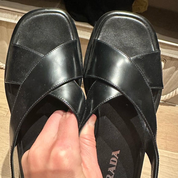 prada leather sandals - Picture 2 of 5